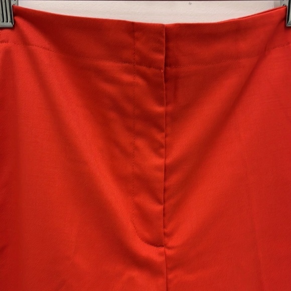 Ann Taylor Orange Plus Size Ankle Pants Loose Wide Leg Office Career Plus 16 - Picture 4 of 7